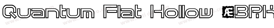 Quantum Flat Hollow (BRK)字体转换